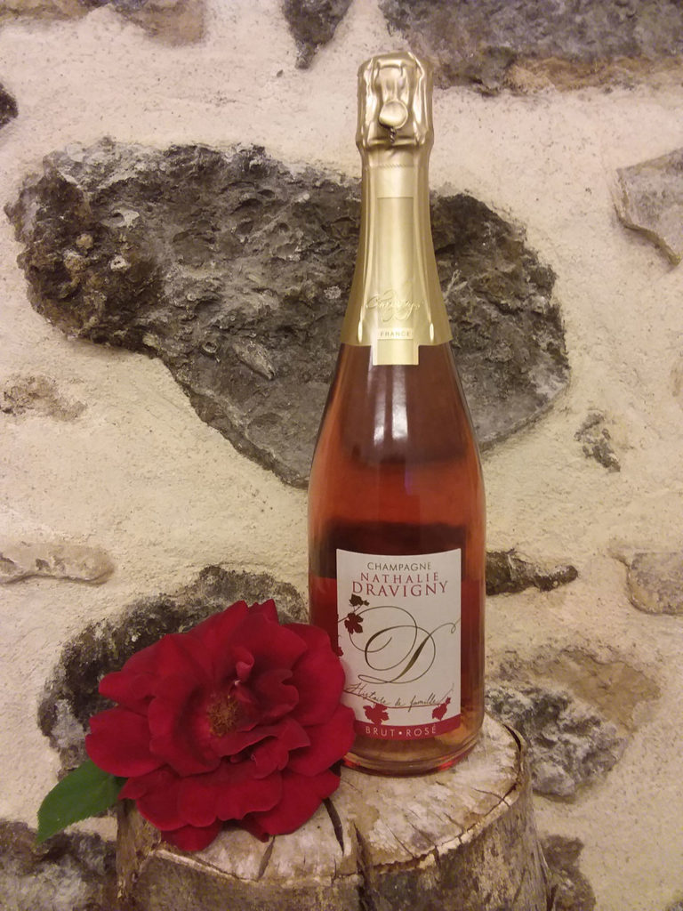 Cuvée rosé - Champagne Nathalie Dravigny